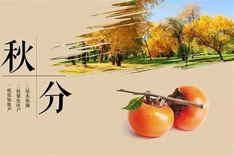 秋分节气的由来和风俗