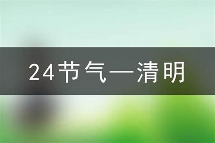 清明节是几月几日农历还是阳历