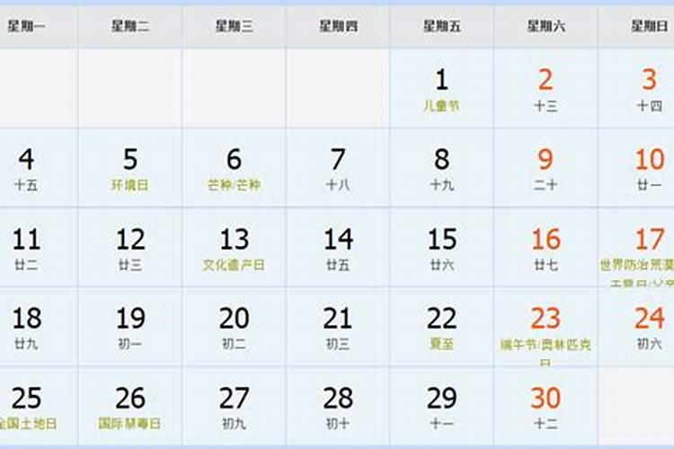 农历十月初一是阳历11月几号,星期几？