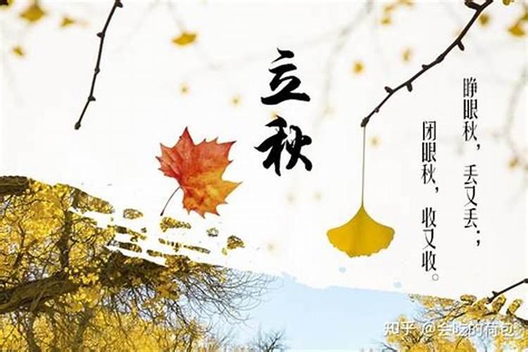 立秋节气的特点和风俗