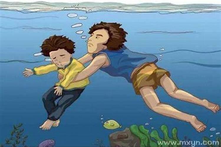 梦见儿子掉入河水的预兆