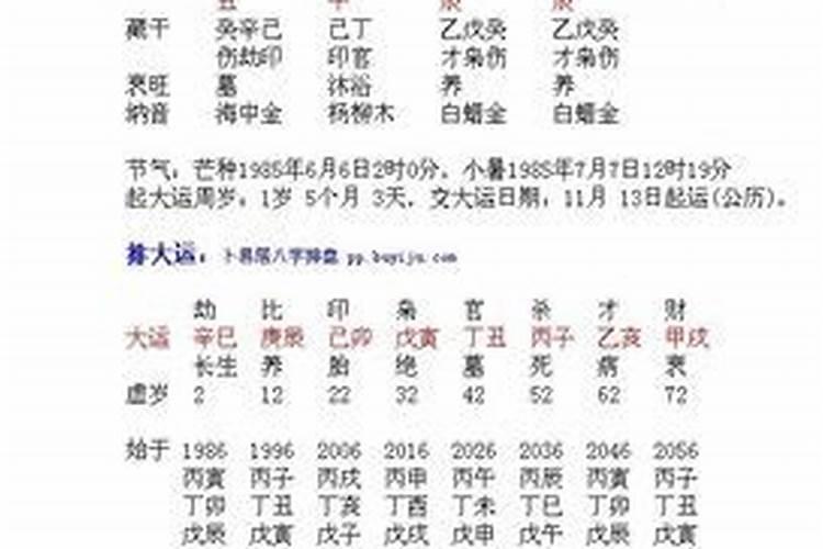 八字初学必背口诀