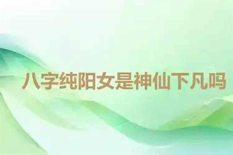 八字纯阳童子命代表天 纯阳命是童子吗