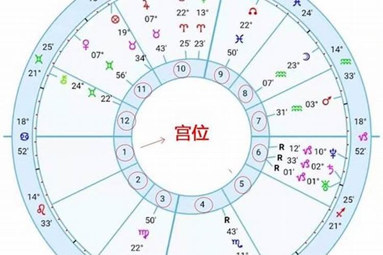 一分钟教你如何看星盘(学不会来打我)