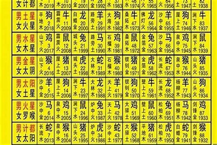 四柱五行定命元是什么生肖