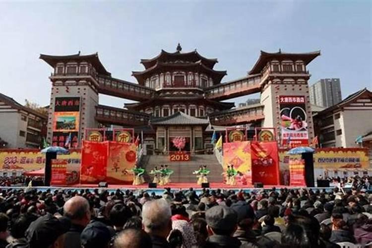 西安市小白杨的庙会时间