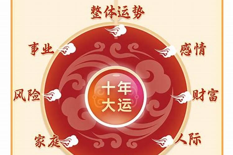 十年一大运是什么意思？