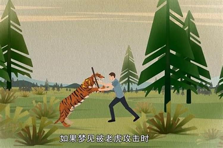 梦见老虎咬自己什么意思
