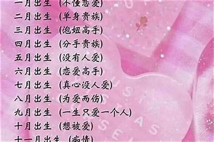 十二星座男女性格特点
