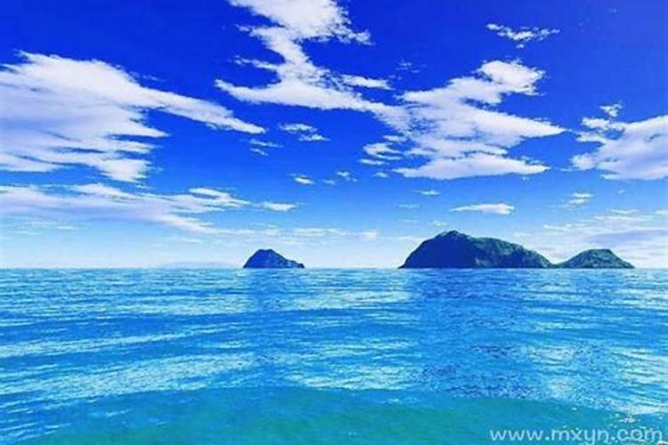 梦到大海很美
