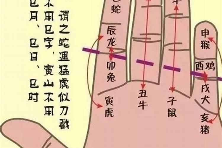 掐指一算口诀