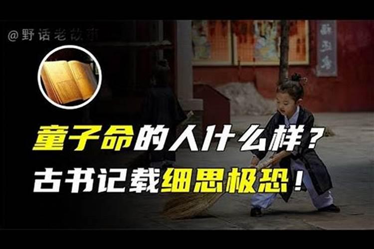 真童子命的三个来源和特征