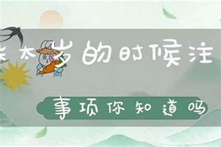 躲太岁注意事项