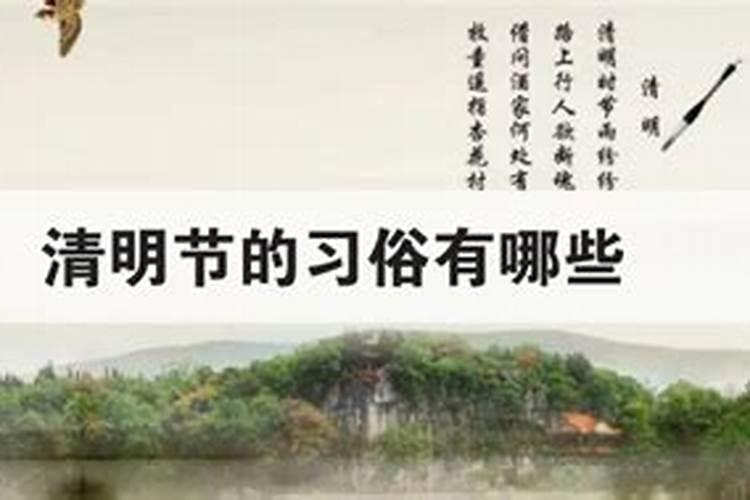山东清明节的风俗有哪些