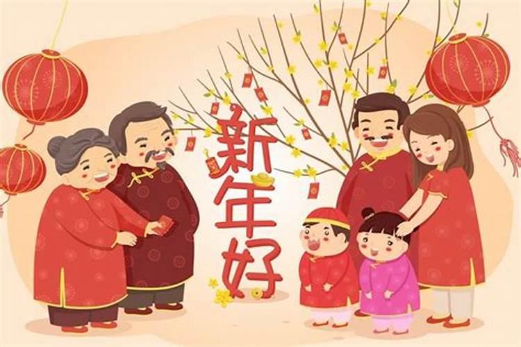 初一至初十该去哪家拜年？