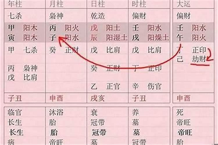 八字中坤造丙子,丙申,戊戌,庚申,是什么意思？