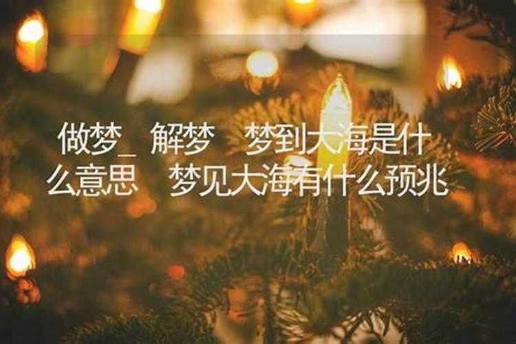 梦见大海结冰有什么征兆