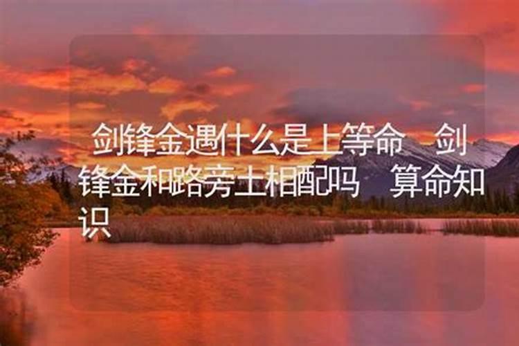 九零年的路旁土命和九二年的利锋金命可以婚配吗？