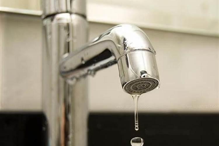 女人梦见水管漏水吉兆