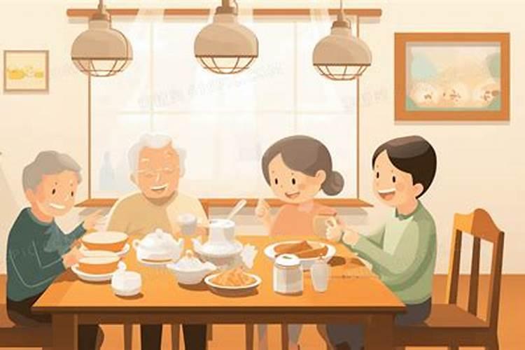 梦见与老人一起吃饭的预兆