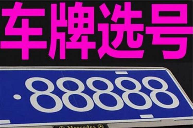 车牌号怎么看吉凶