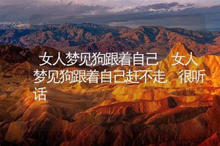 梦见一个姑娘一直跟着自己的预兆