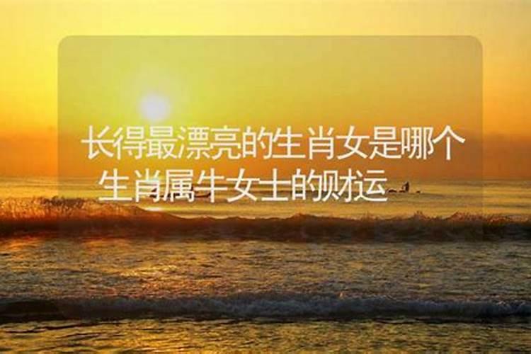 天生美貌容颜最美的生肖女