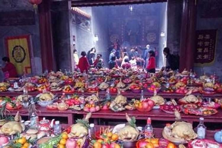 冬至祭祖是中午还是晚上