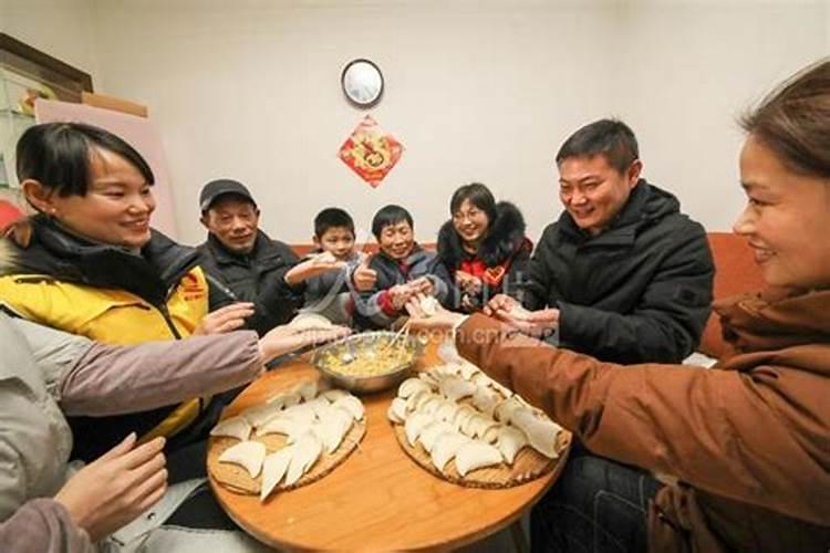 冬至包饺子的感受