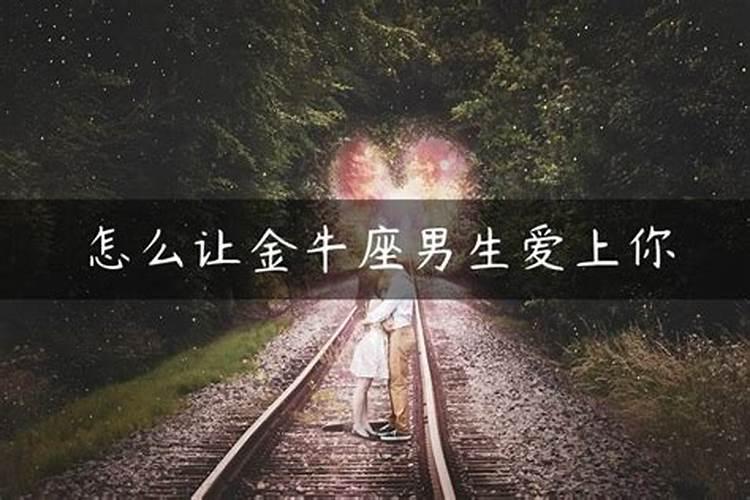 金牛座爱上的表现