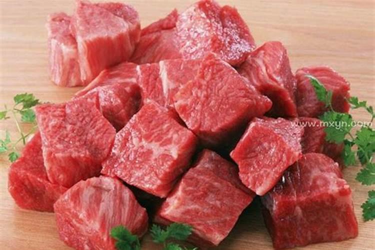 梦见大块熟牛肉的预兆
