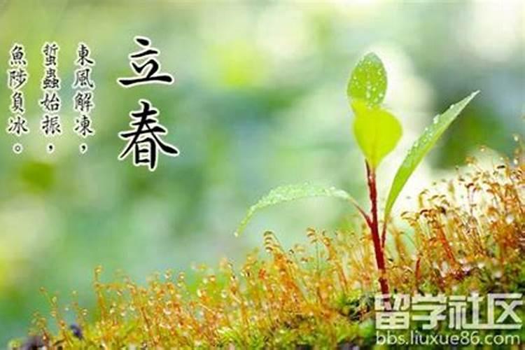 立春的由来和风俗