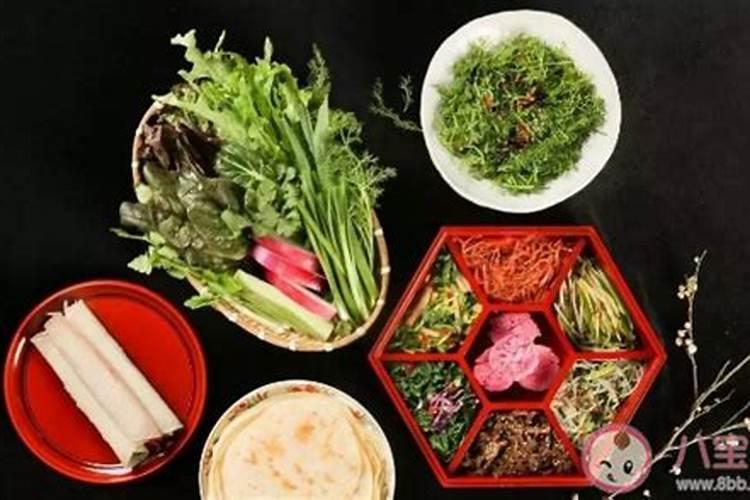 从24节气的风俗中立春吃什么