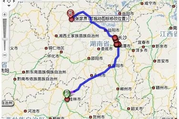 从长沙到桂林旅游路线