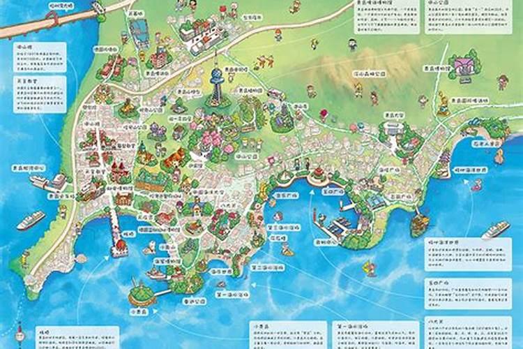 青岛旅游景点路线