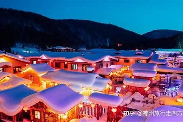 长春到哈尔滨雪乡旅游