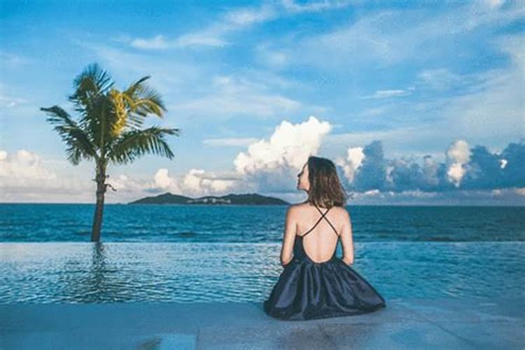 东北女孩到三亚旅游