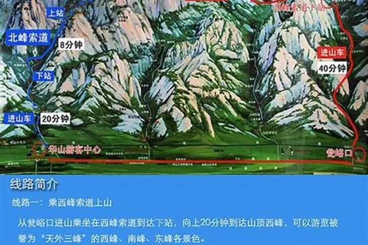 华山到西安旅游路线