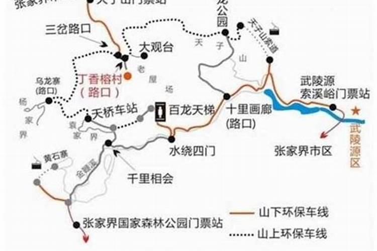 从合肥到张家界旅游路线