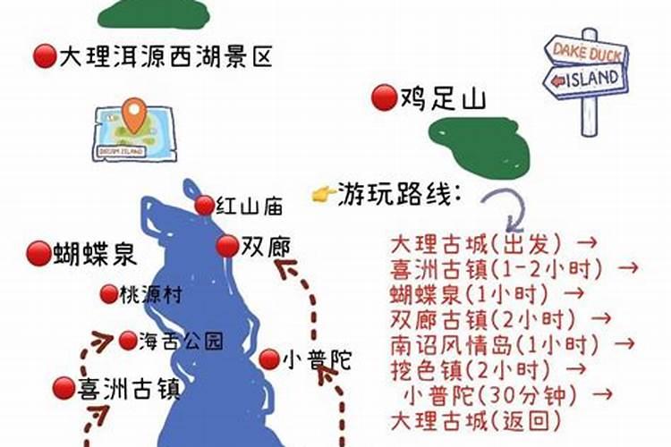 到大理的旅游攻略