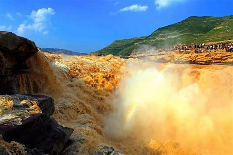 壶口瀑布热门景点旅游攻略，黄色瀑布的壮丽奇观