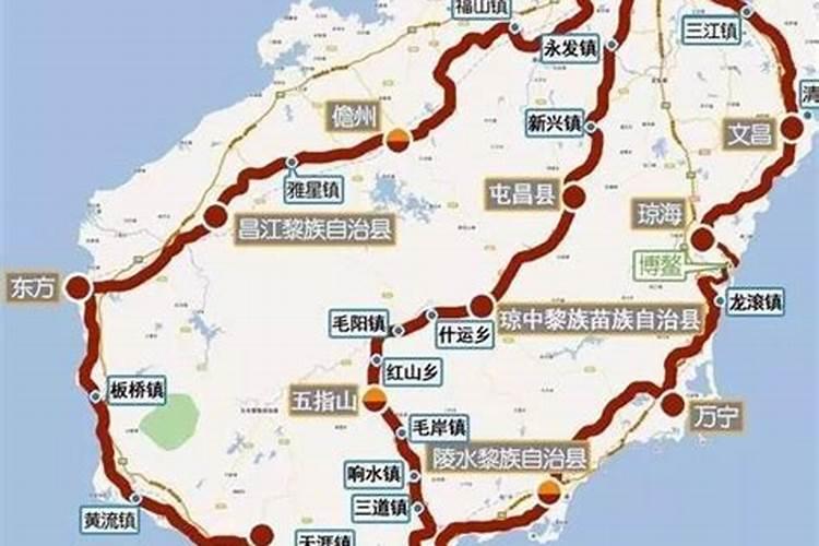 海南东、中、西三条自驾旅游路线，值得收藏