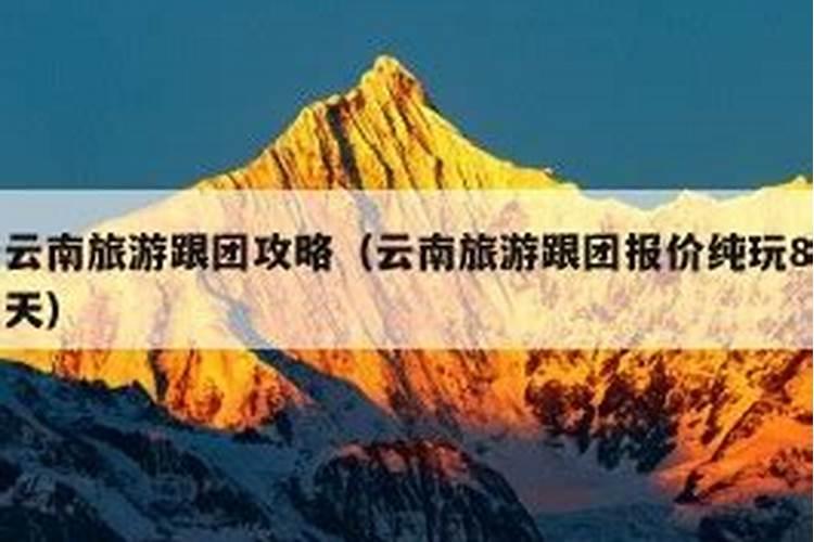 云南11日跟团纯玩旅游攻略，云南十一天旅游团攻略