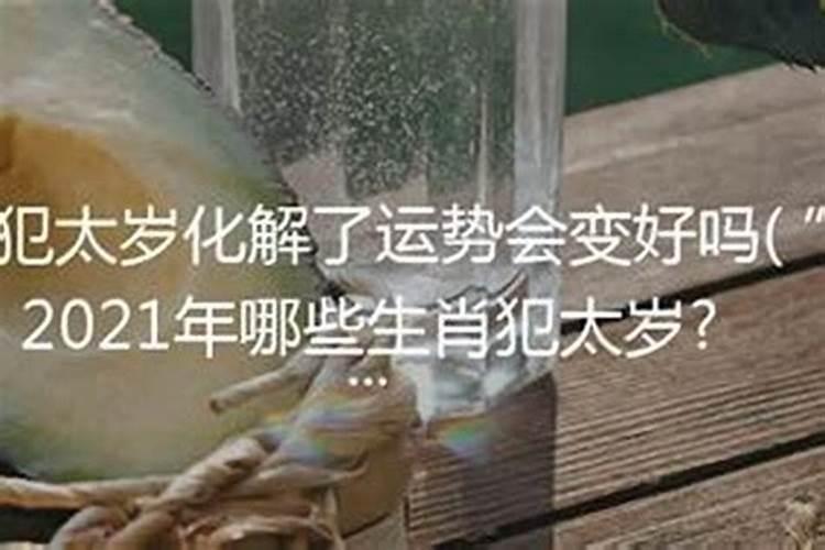 犯太岁化解了运势会变好吗男孩儿？